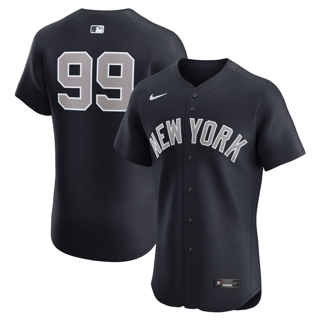 New York Yankees Aaron Judge Navy Alternate 1 Elite Baseball Jersey | MLB Baseball Jersey