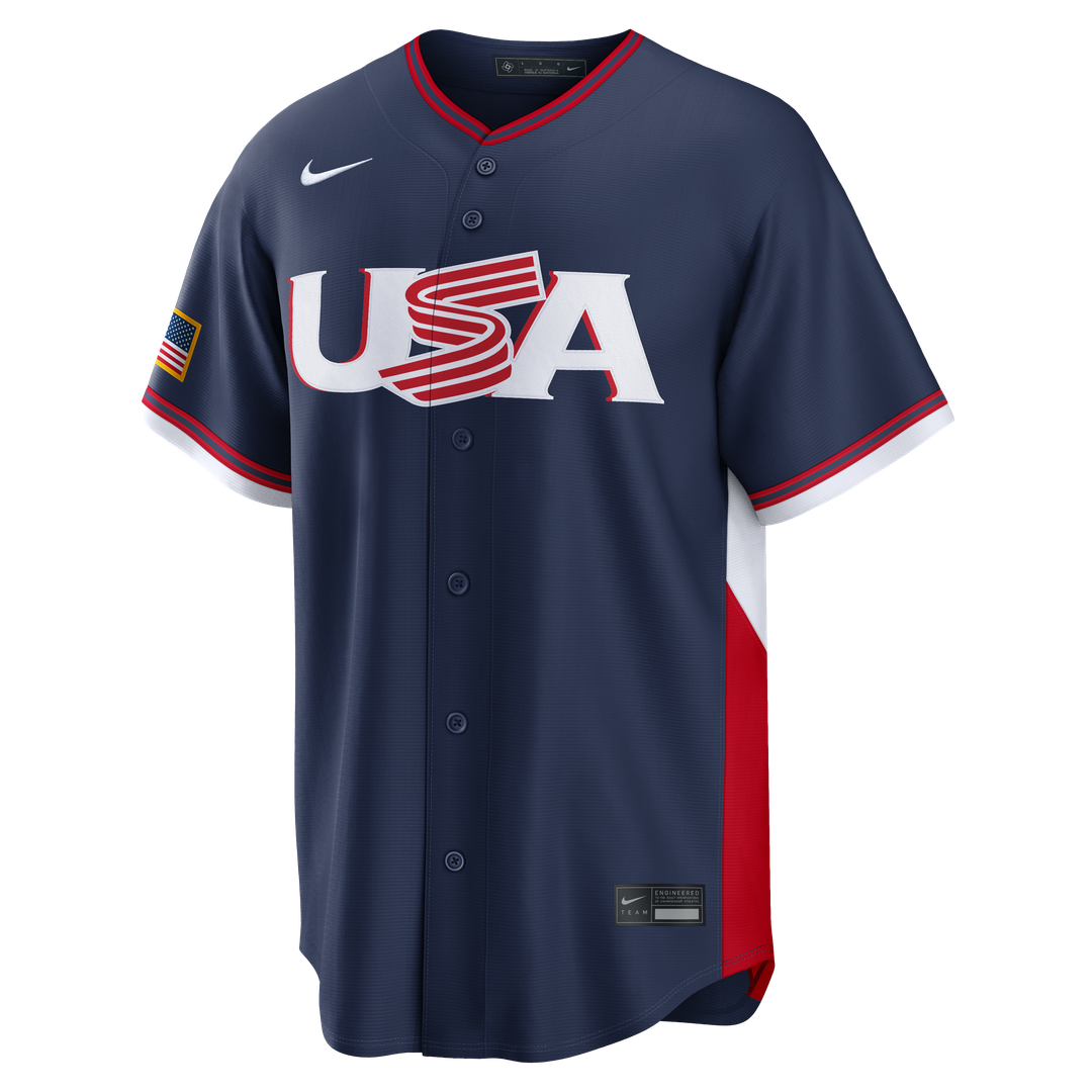 USA Baseball Alex Bregman White 2026 World Baseball Classic Home Stadium Baseball Jersey | MLB Baseball Jersey