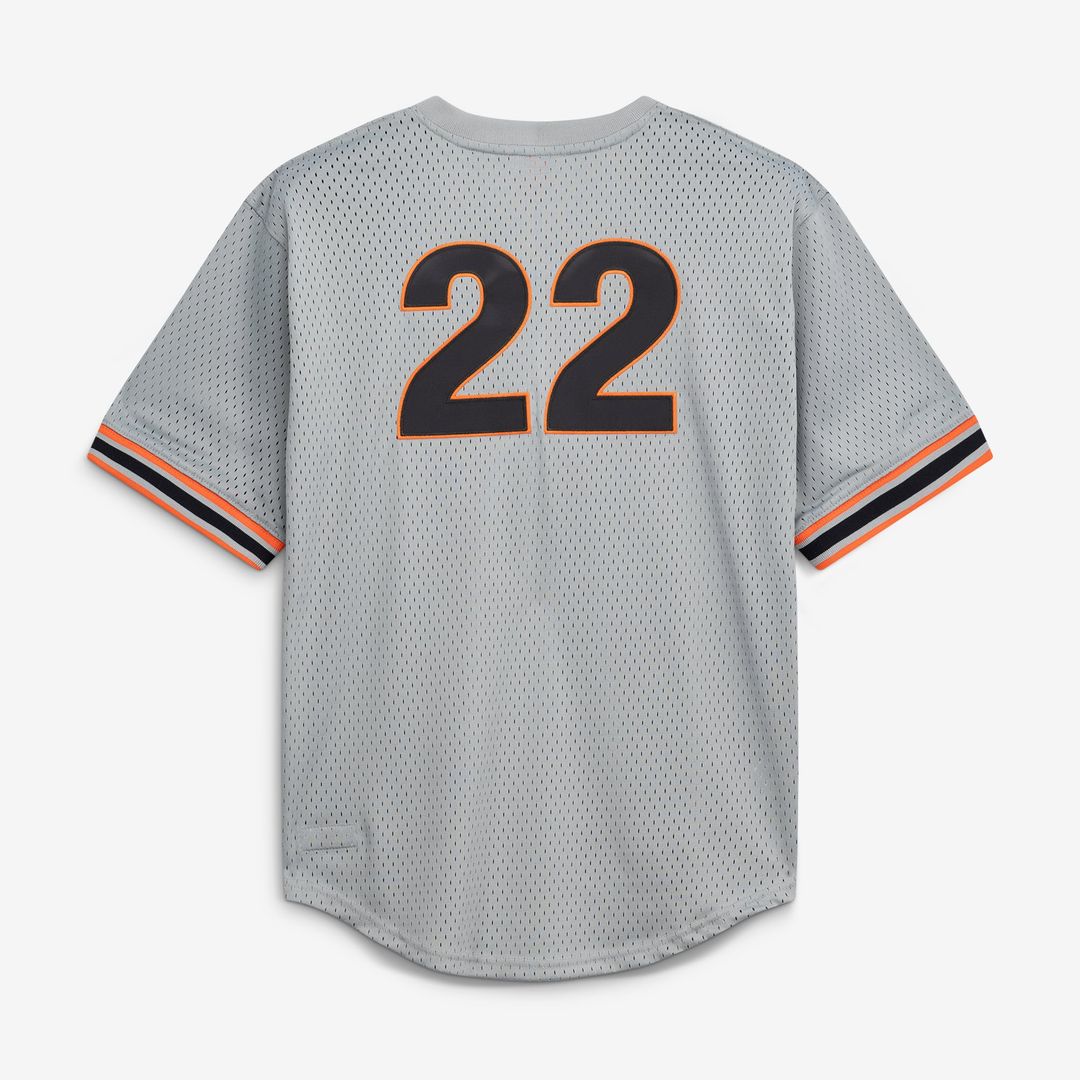 San Francisco Giants Will Clark Gray Authentic Batting Practice Baseball Jersey | MLB Baseball Jersey