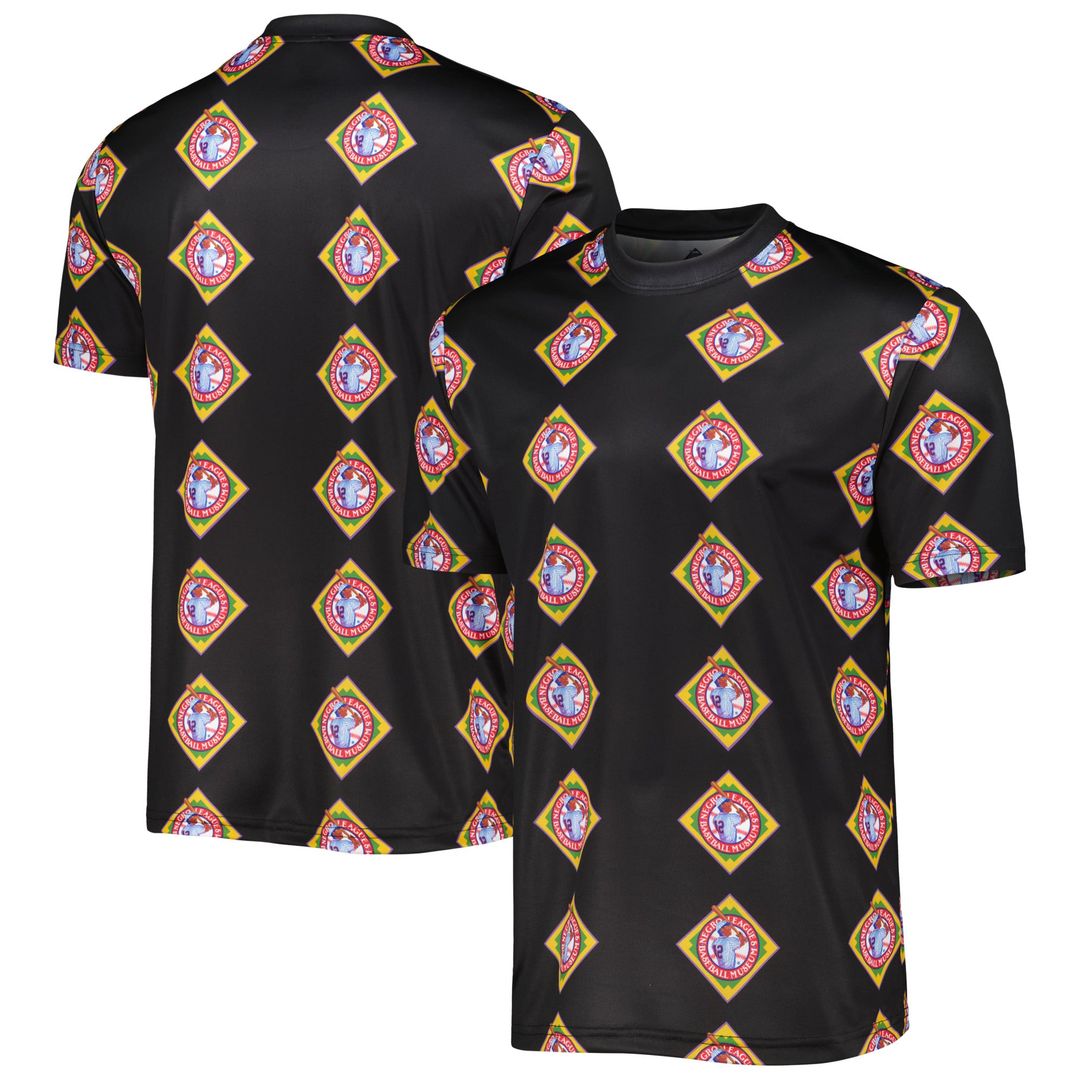 Negro League Baseball Stitches Black Sublimated Baseball Jersey