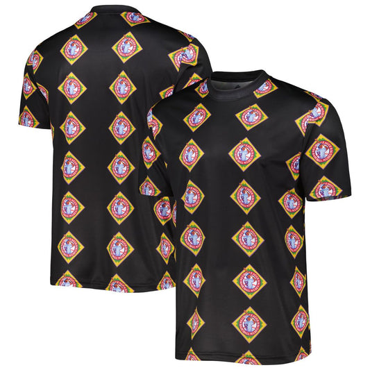Negro League Baseball Stitches Black Sublimated Baseball Jersey