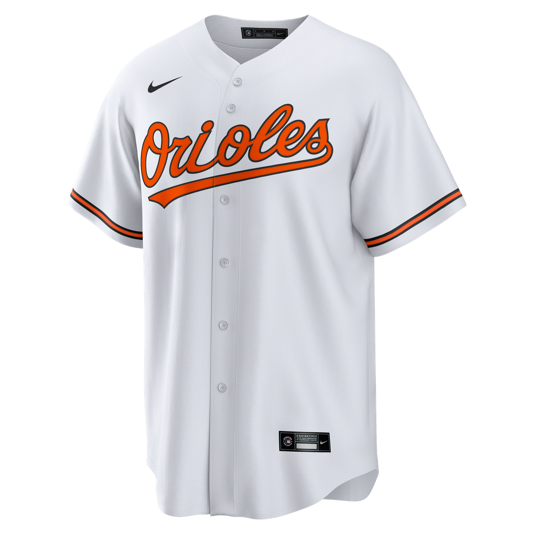Baltimore Orioles Pete Alonso White Home Replica Baseball Jersey | MLB Baseball Jersey