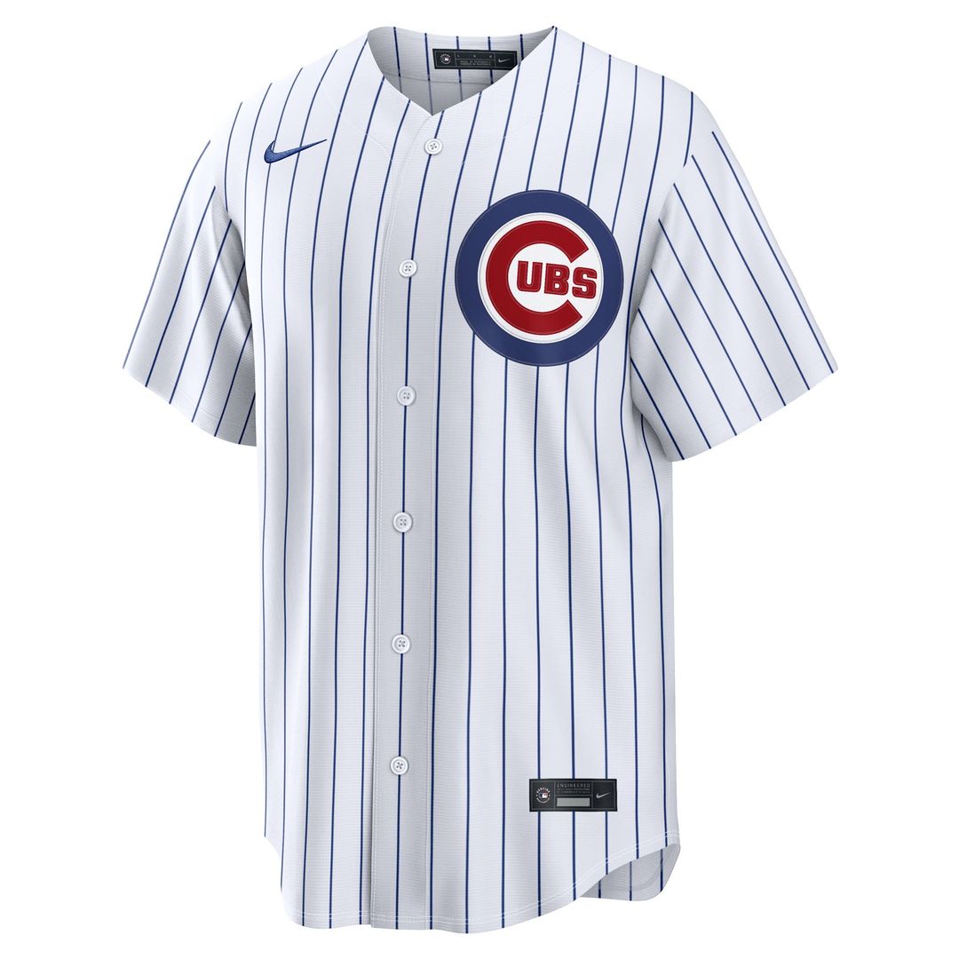 Chicago Cubs Ryan Zeferjahn White Home Replica Baseball Jersey | MLB Baseball Jersey