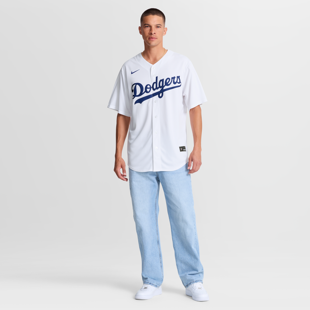Los Angeles Dodgers Edwin Díaz White Home Replica Baseball Jersey | MLB Baseball Jersey