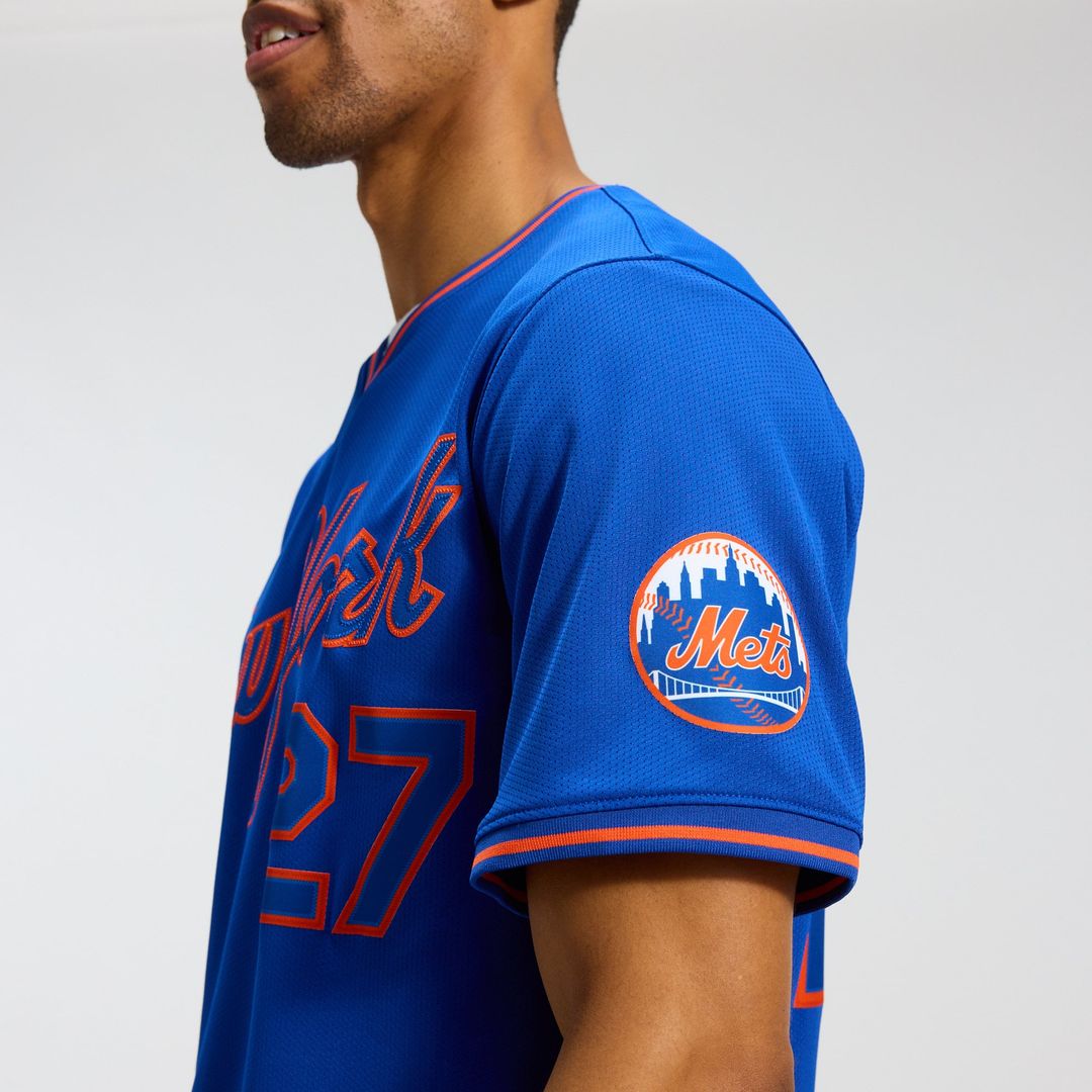 New York Mets Mark Vientos Royal Alternate Limited Baseball Jersey | MLB Baseball Jersey