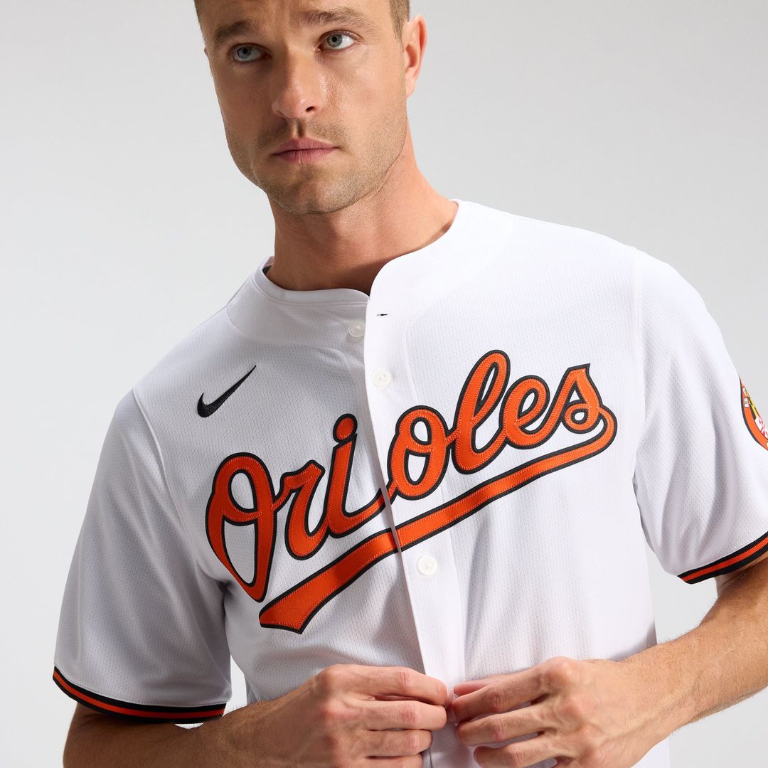 Baltimore Orioles White Home Limited Baseball Jersey | MLB Baseball Jersey