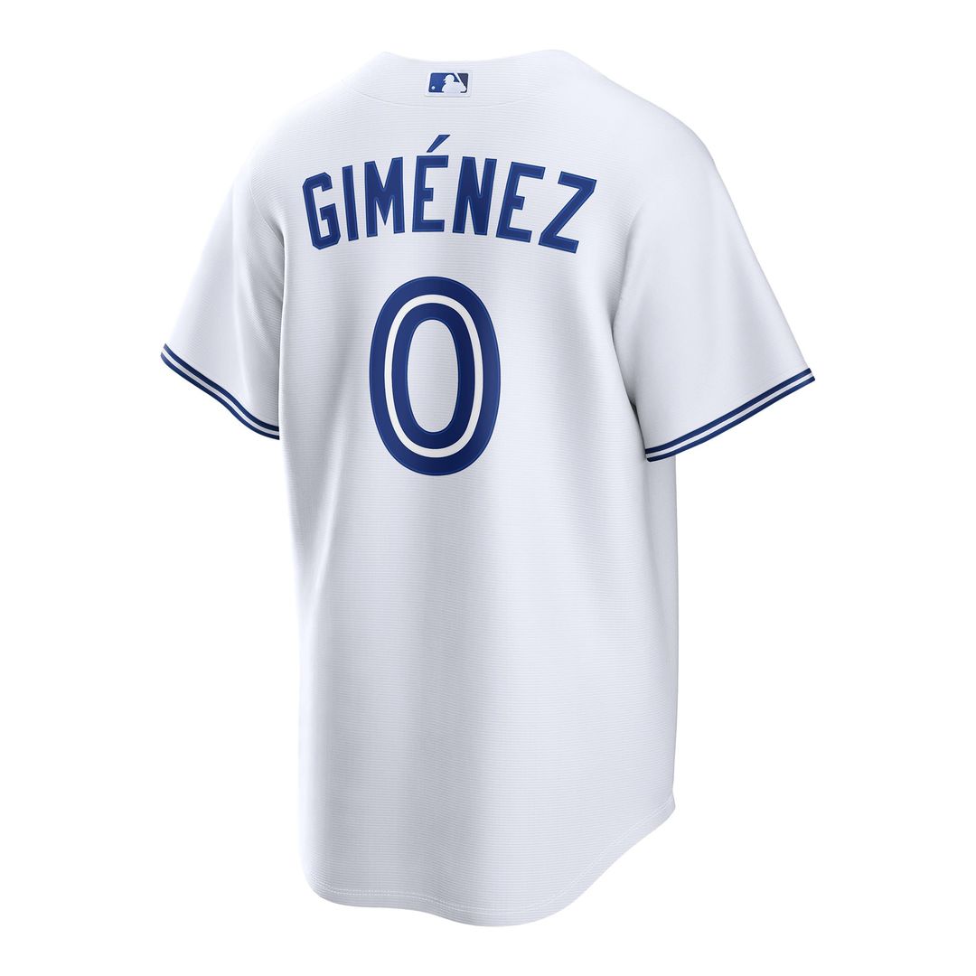 Toronto Blue Jays Andrés Giménez White Home Replica Baseball Jersey | MLB Baseball Jersey