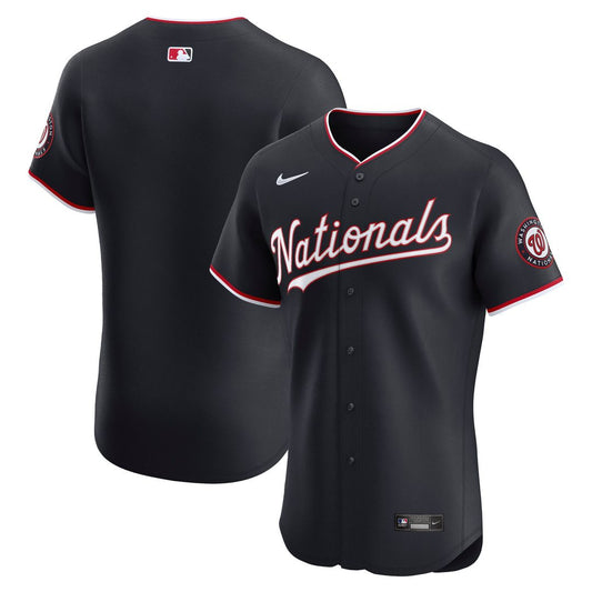 Washington Nationals Navy Alternate Elite Baseball Jersey