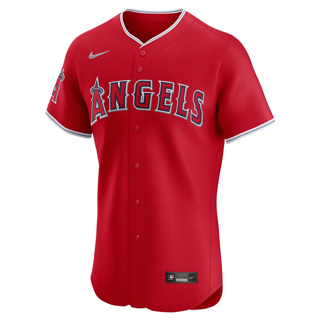 Los Angeles Angels Red Alternate Elite Baseball Jersey | MLB Baseball Jersey