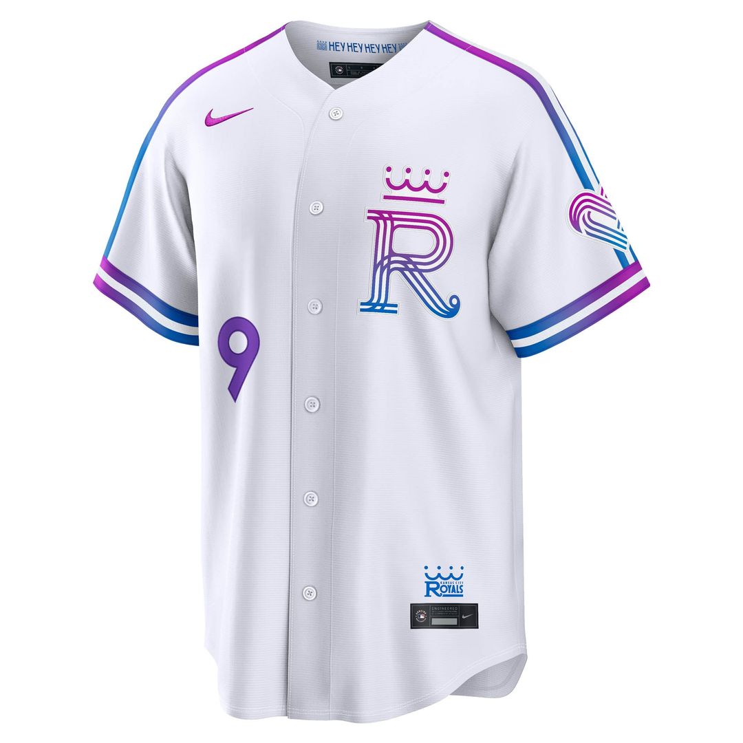 Kansas City Royals Vinnie Pasquantino White 2026 City Connect Stadium Baseball Jersey | MLB Baseball Jersey
