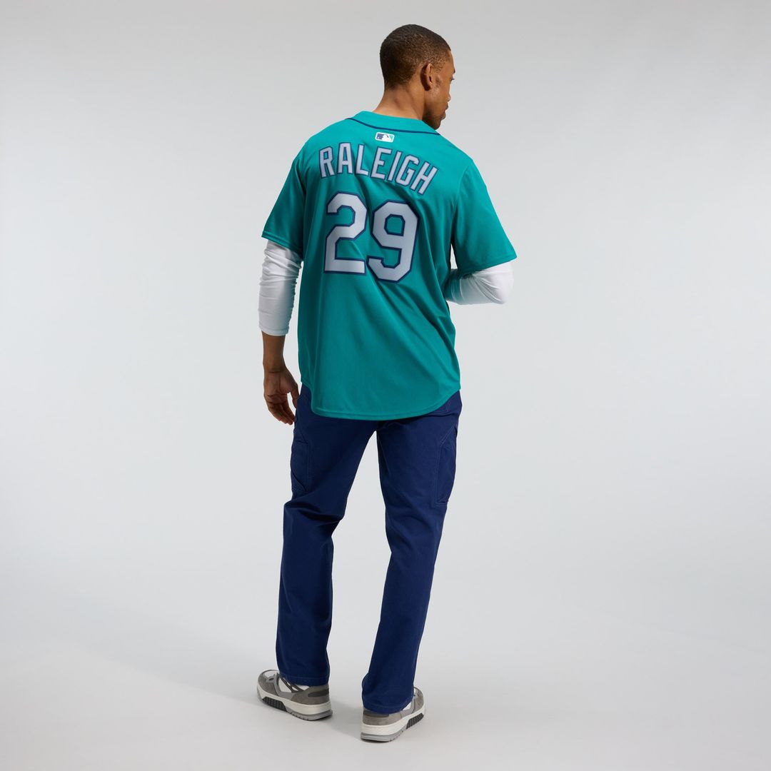 Seattle Mariners Cal Raleigh Teal Alternate Limited Baseball Jersey | MLB Baseball Jersey