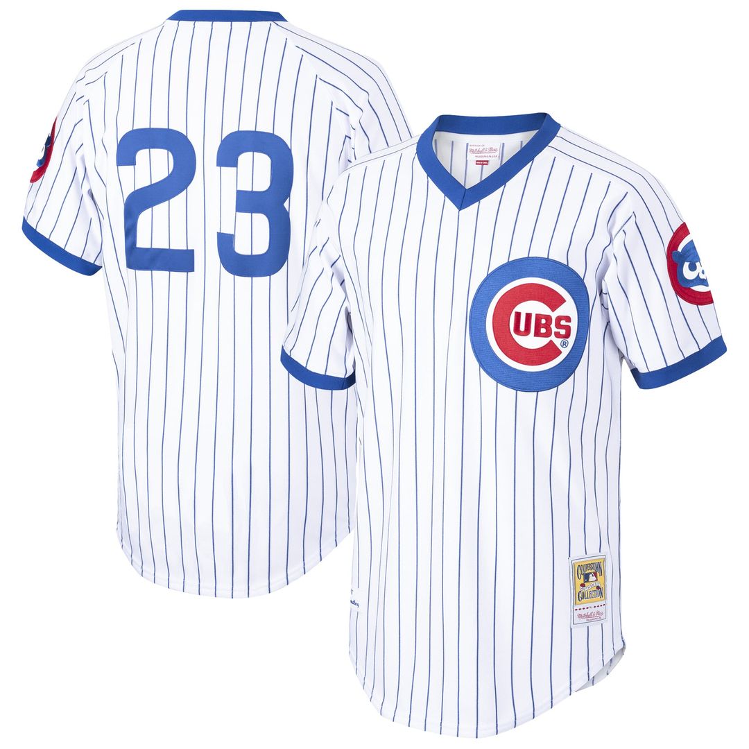 Chicago Cubs Ryne Sandberg White Cooperstown Collection 1987 Authentic Baseball Jersey