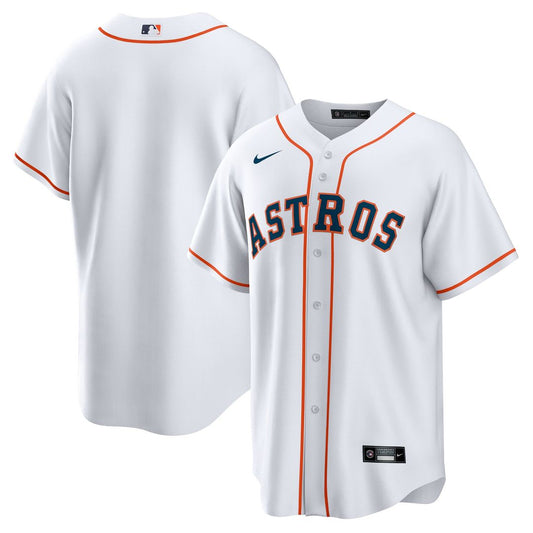 Houston Astros White Home Replica Team Baseball Jersey