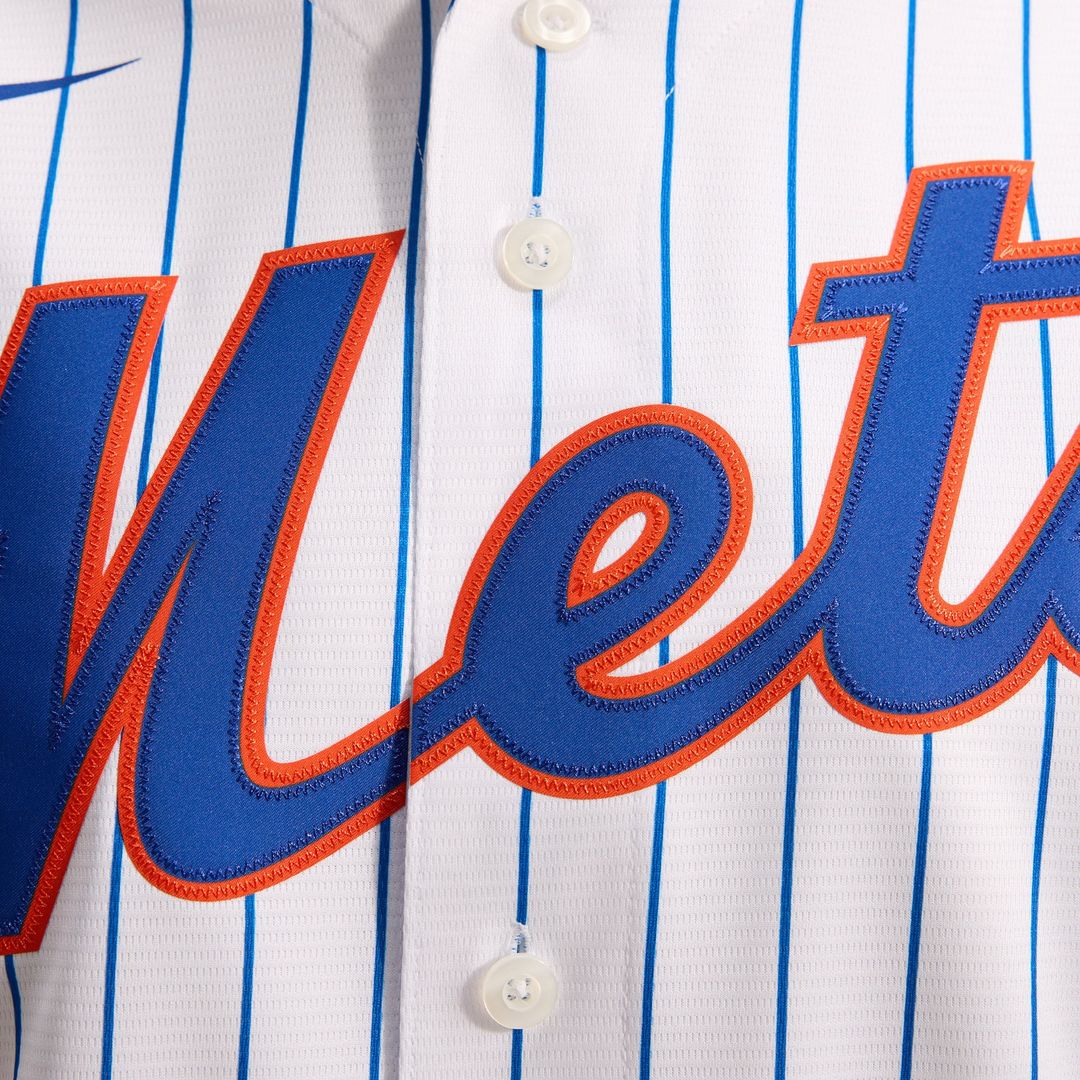 New York Mets White Home Replica Baseball Jersey | MLB Baseball Jersey