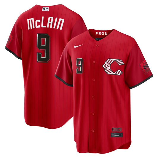 Cincinnati Reds Matt McLain Red 2026 City Connect Stadium Baseball Jersey