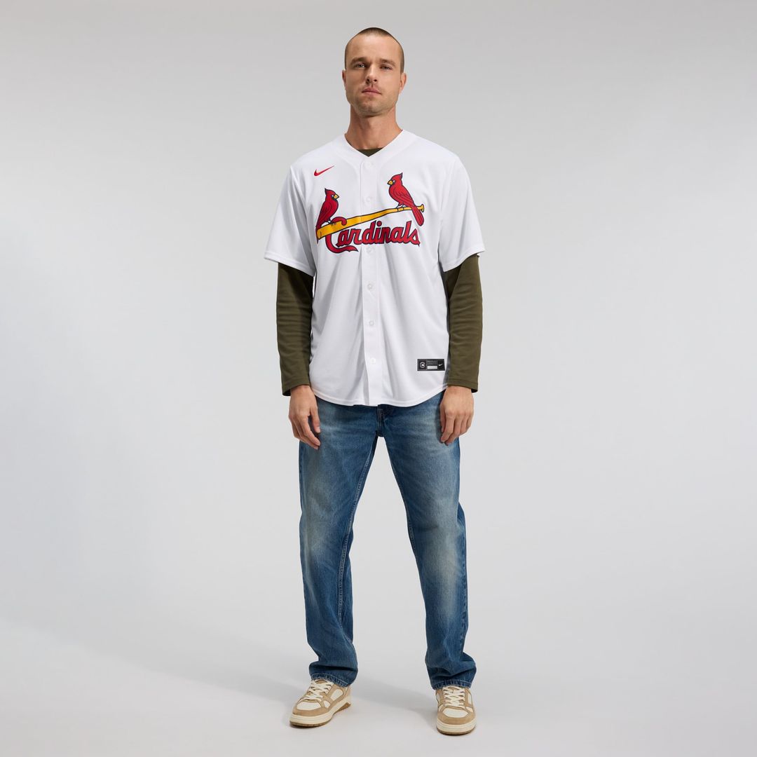 St. Louis Cardinals Masyn Winn White Home Replica Baseball Jersey | MLB Baseball Jersey