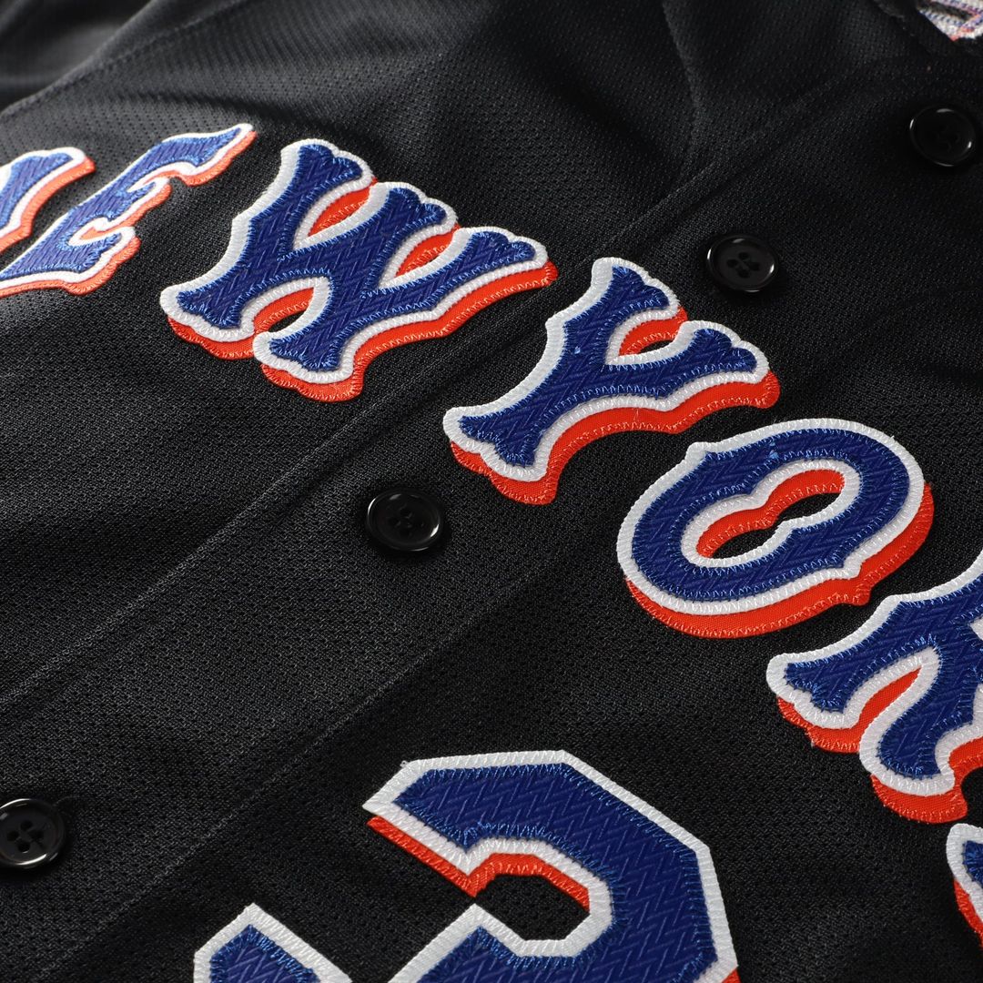 New York Mets Mike Piazza Black Big & Tall Cooperstown Mesh Batting Practice Baseball Jersey | MLB Baseball Jersey