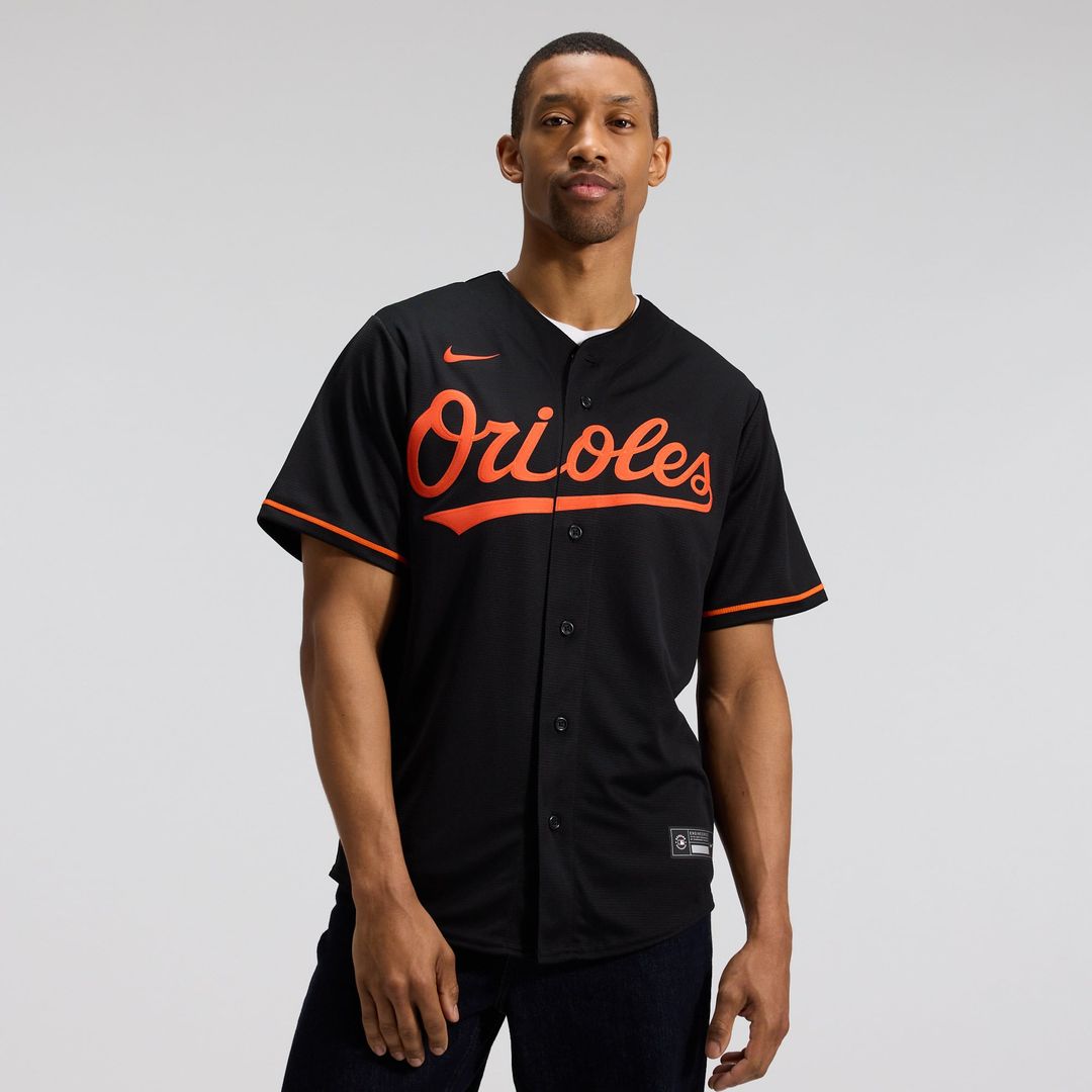 Baltimore Orioles Black Alternate Replica Team Baseball Jersey