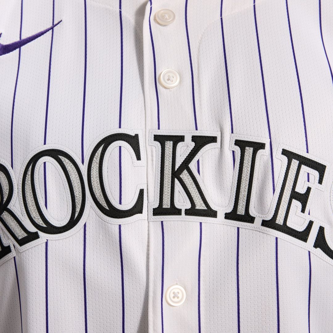 Colorado Rockies White Home Limited Baseball Jersey | MLB Baseball Jersey