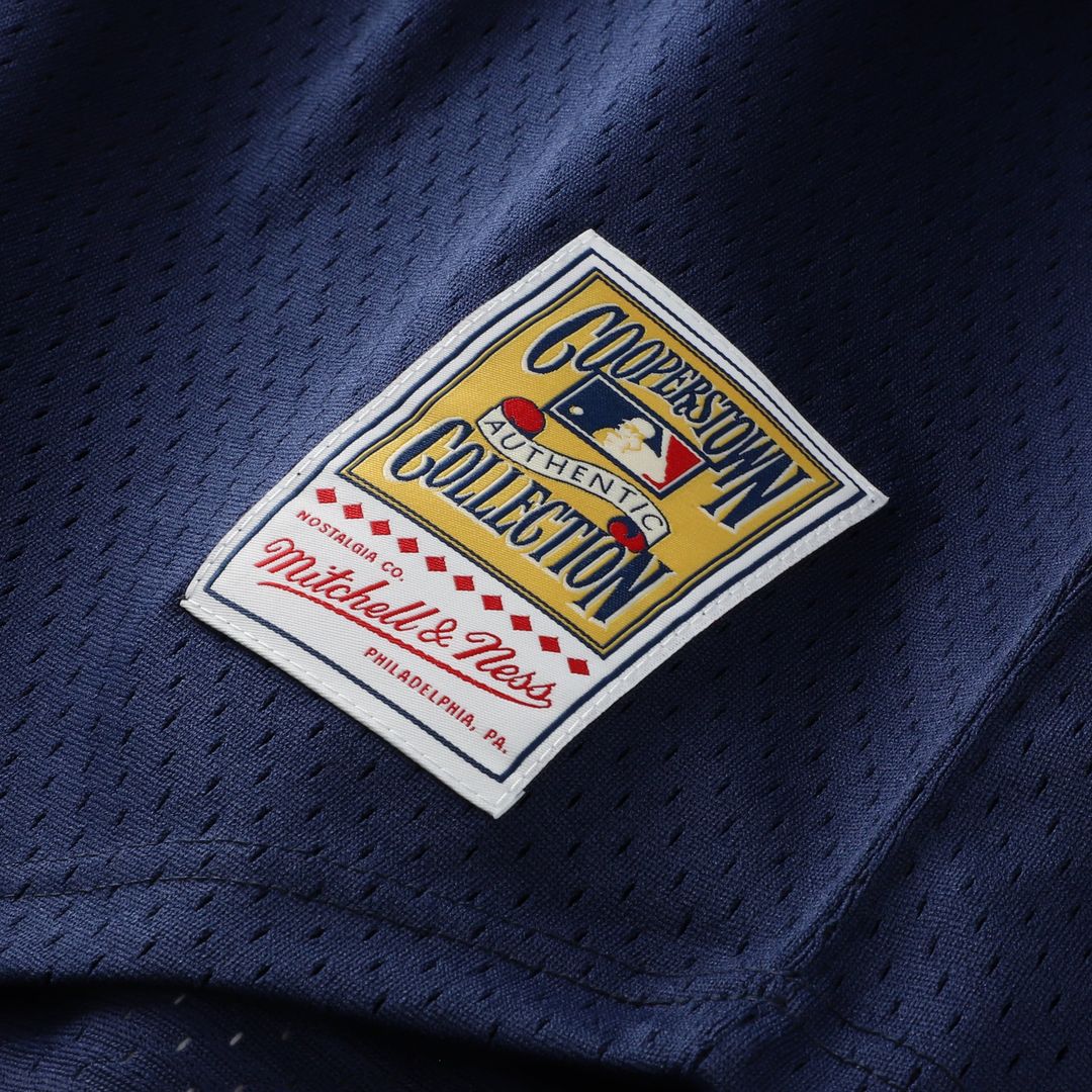 Houston Astros Nolan Ryan Navy Cooperstown Collection Big & Tall Mesh Batting Practice Baseball Jersey | MLB Baseball Jersey