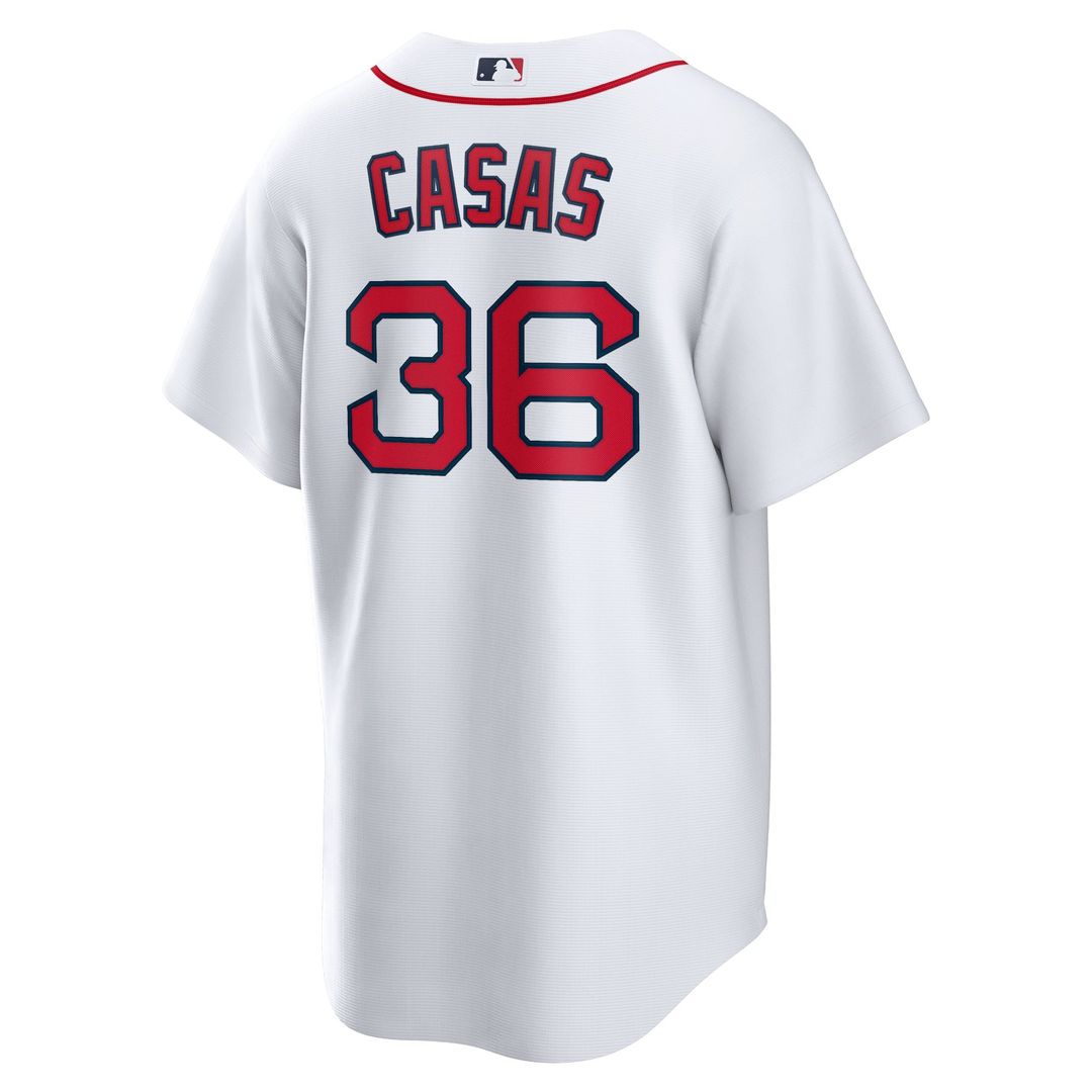 Boston Red Sox Triston Casas White Home Replica Baseball Jersey | MLB Baseball Jersey
