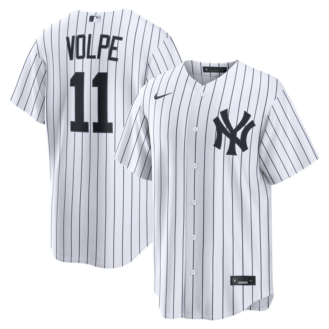 New York Yankees Anthony Volpe White Home Replica Baseball Jersey