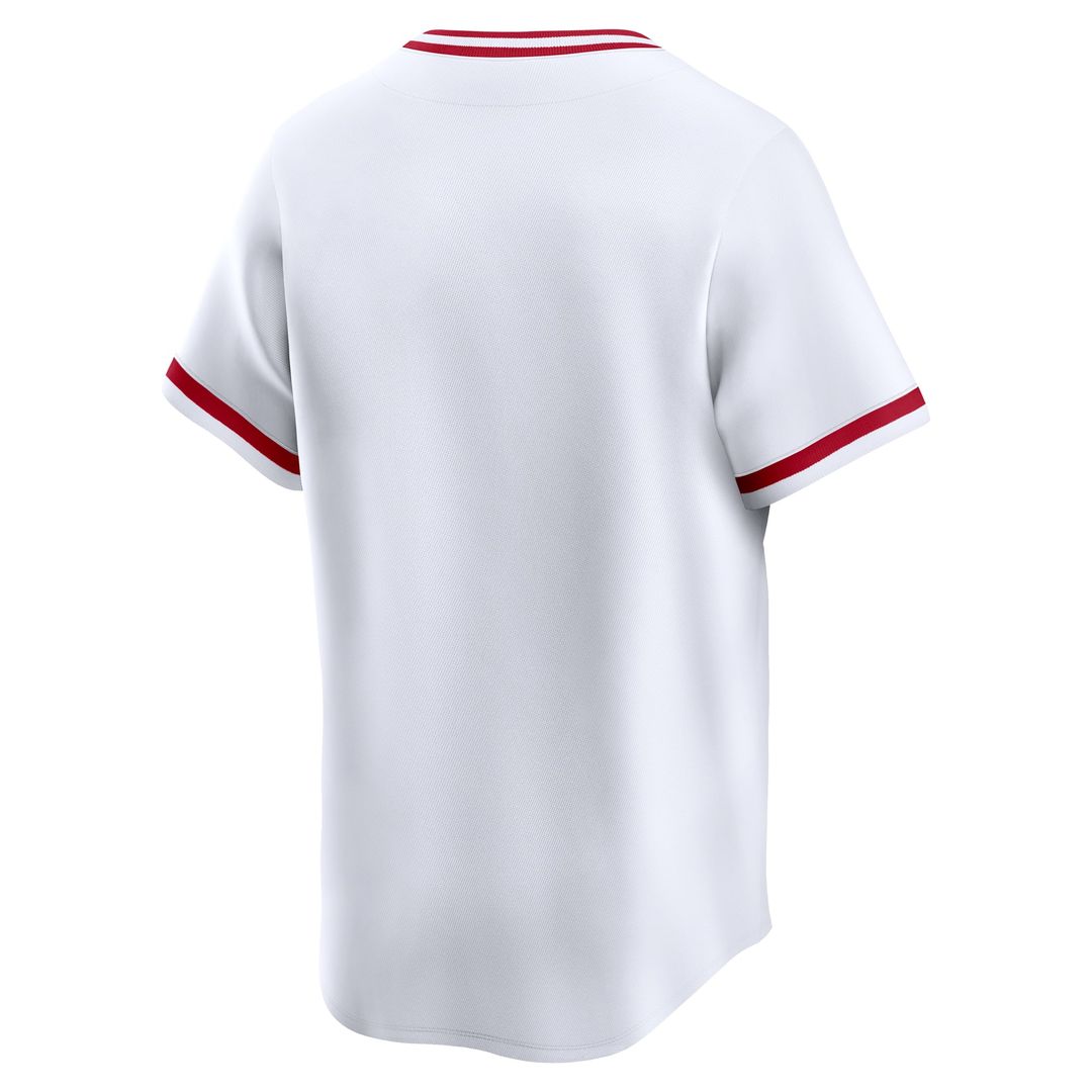 Cincinnati Reds White Cooperstown Collection Limited Baseball Jersey | MLB Baseball Jersey