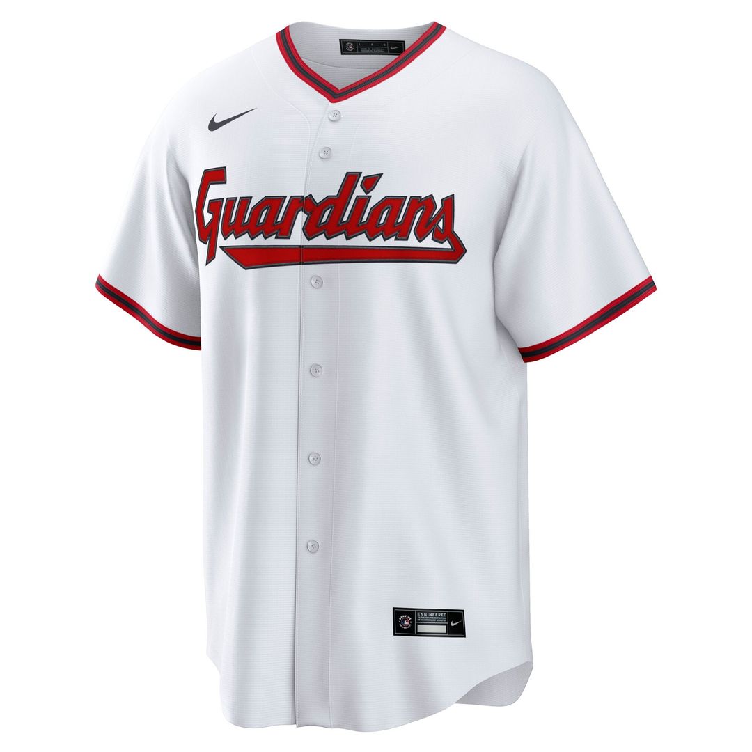 Cleveland Guardians José Ramírez White Home Replica Baseball Jersey | MLB Baseball Jersey