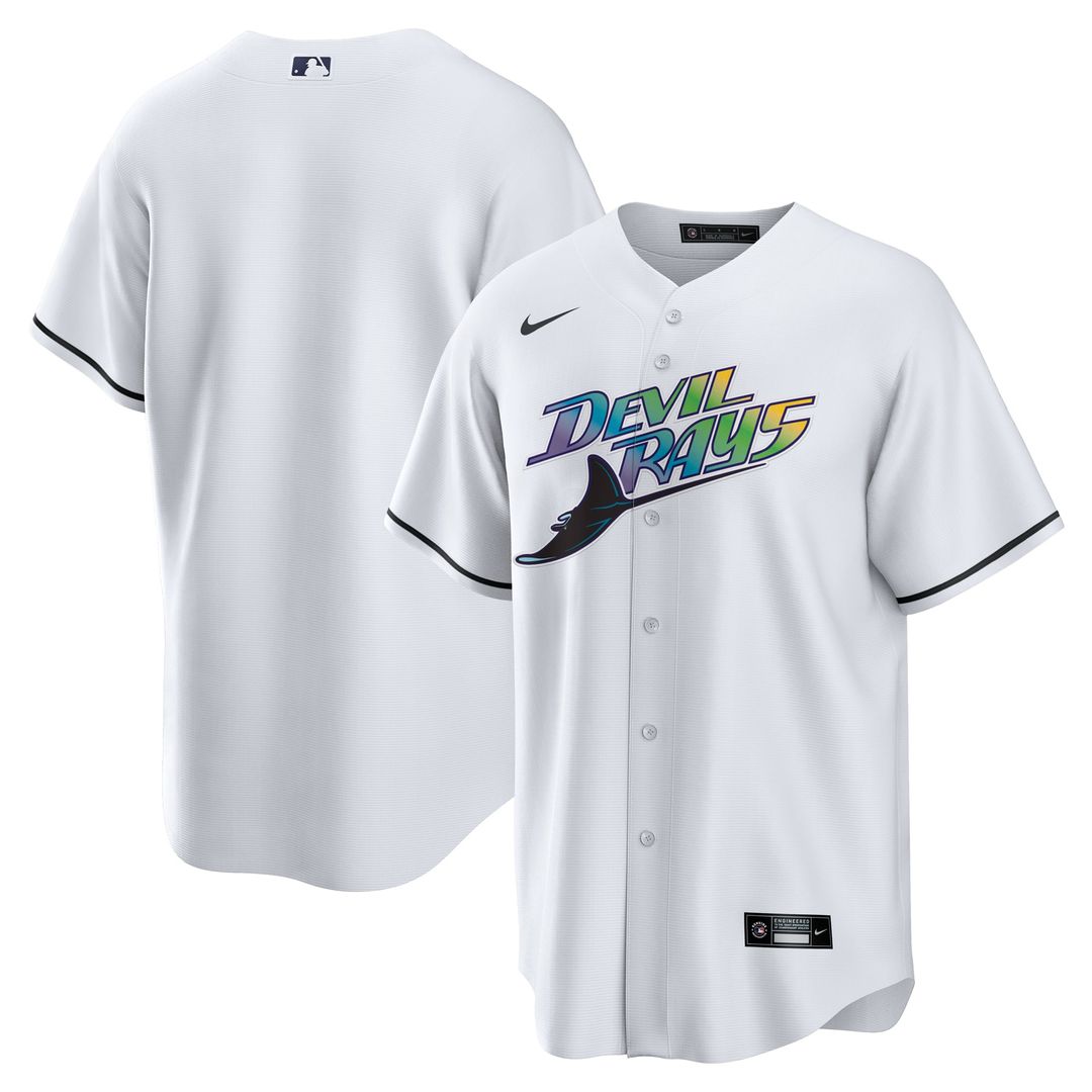 Tampa Bay Rays White Home Replica Team Baseball Jersey