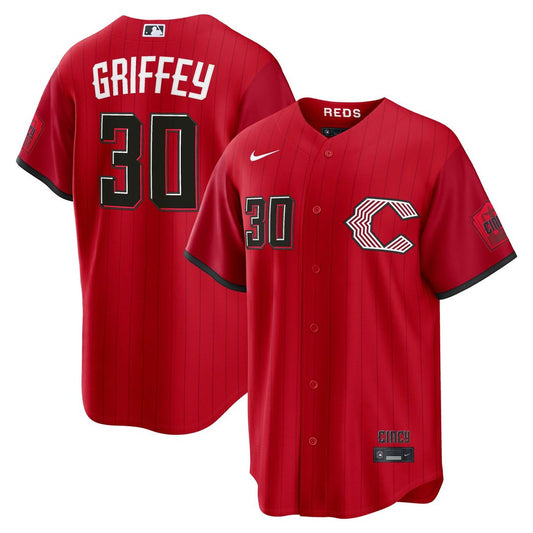 Cincinnati Reds Ken Griffey Jr. Red 2026 City Connect Stadium Baseball Jersey
