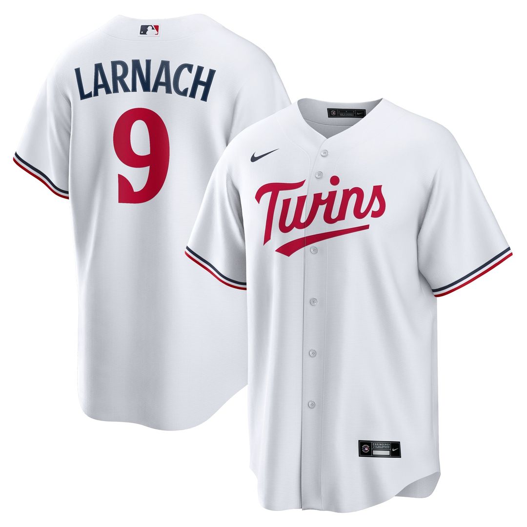 Minnesota Twins Trevor Larnach White Home Replica Baseball Jersey