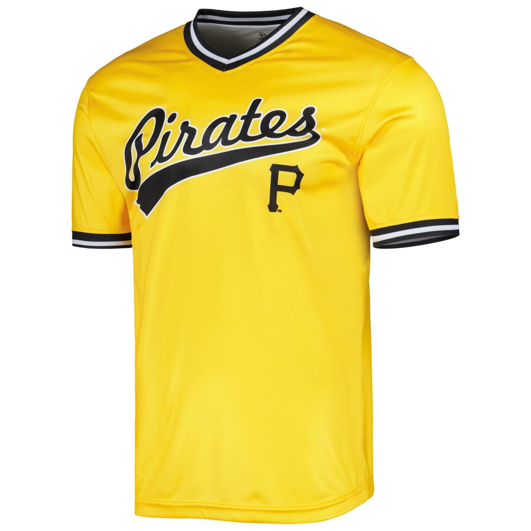 Pittsburgh Pirates Stitches Gold Cooperstown Collection Team Baseball Jersey | MLB Baseball Jersey