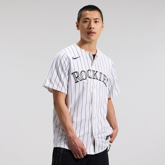 Colorado Rockies White Home Limited Baseball Jersey