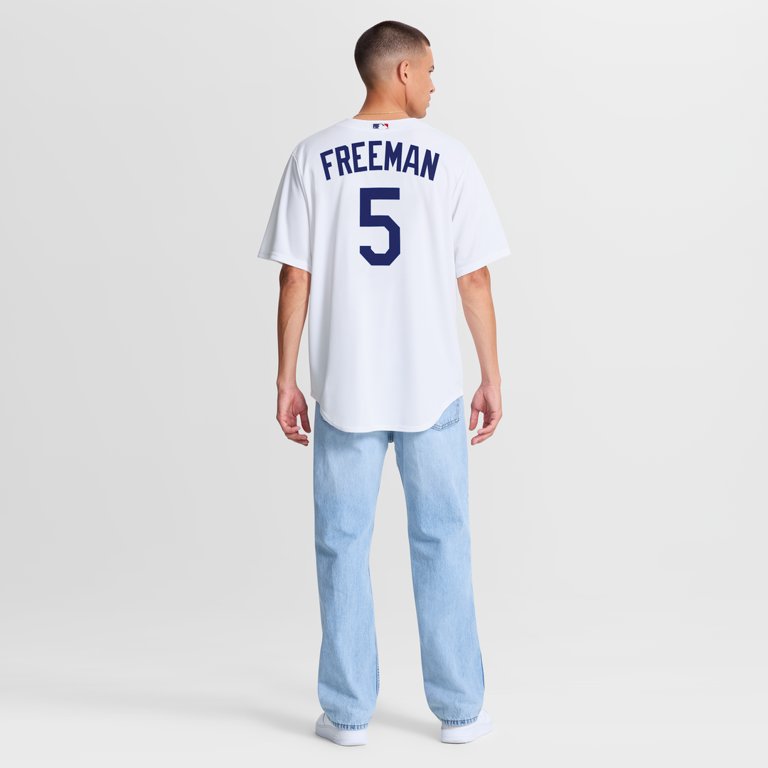 Los Angeles Dodgers Freddie Freeman White Home Replica Baseball Jersey | MLB Baseball Jersey