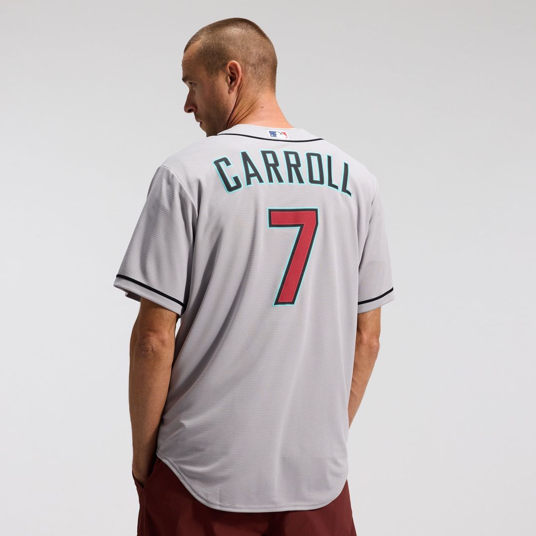 Arizona Diamondbacks Corbin Carroll Black Alternate Replica Baseball Jersey | MLB Baseball Jersey