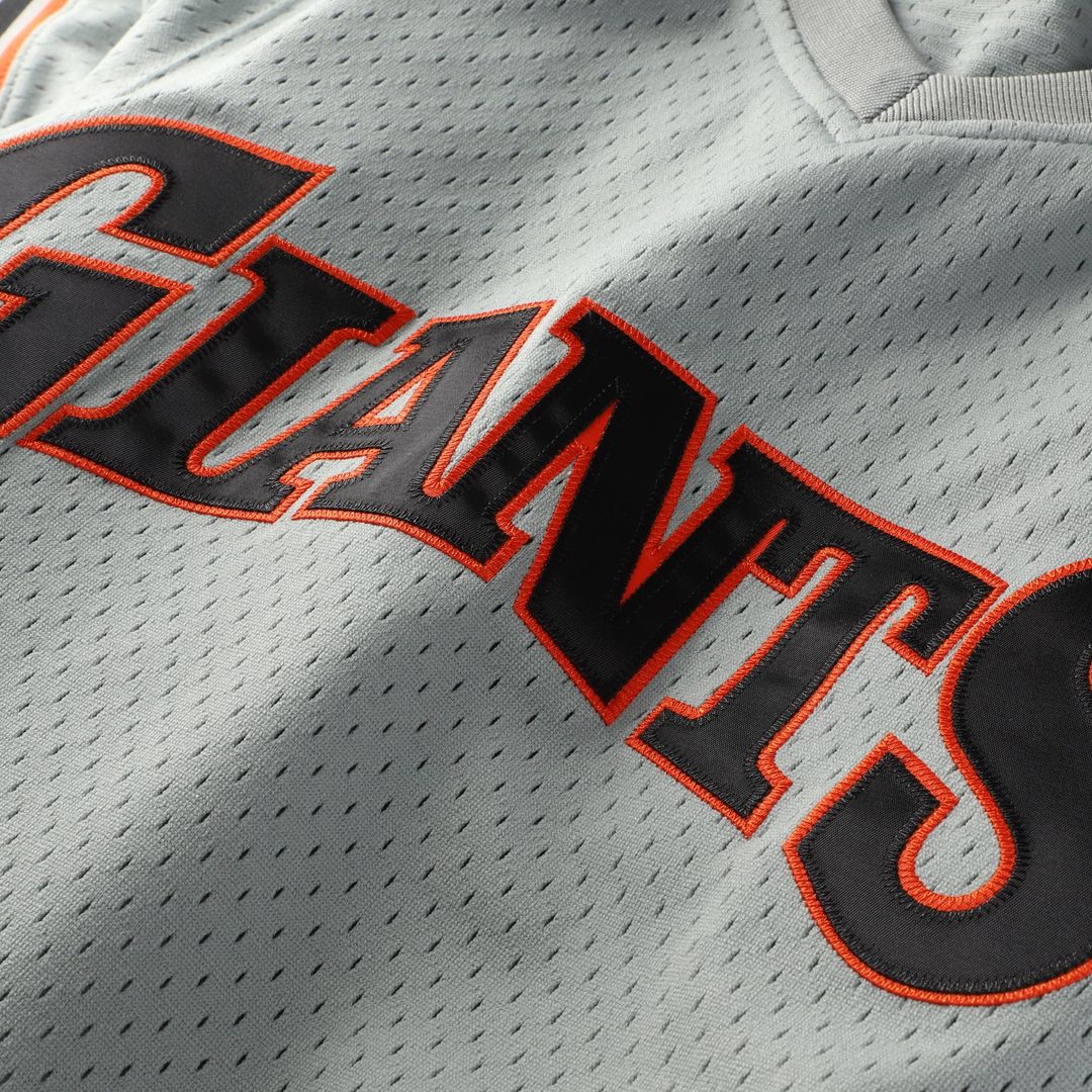 San Francisco Giants Will Clark Gray Authentic Batting Practice Baseball Jersey | MLB Baseball Jersey