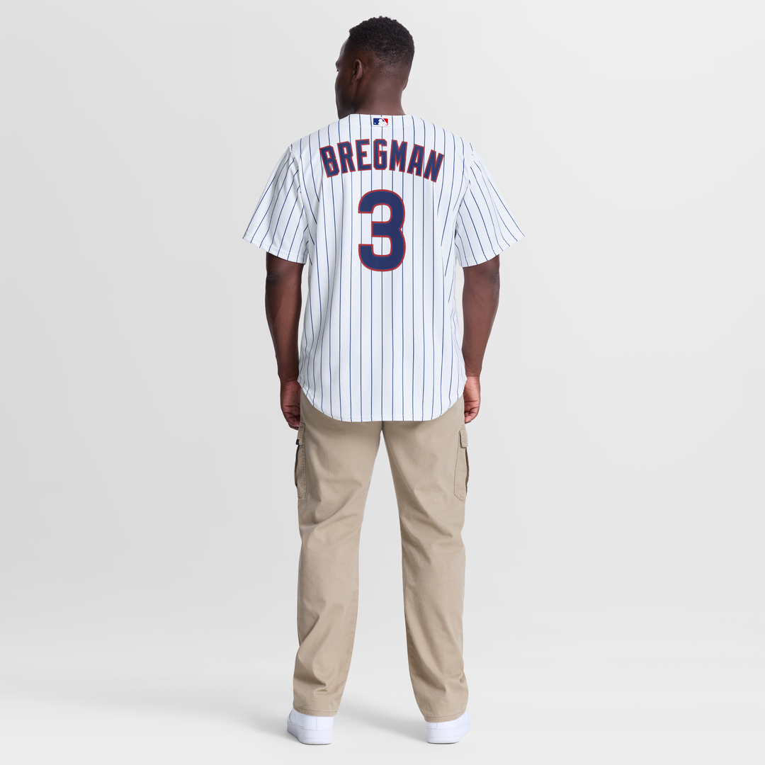 Chicago Cubs Alex Bregman White Home Replica Baseball Jersey | MLB Baseball Jersey