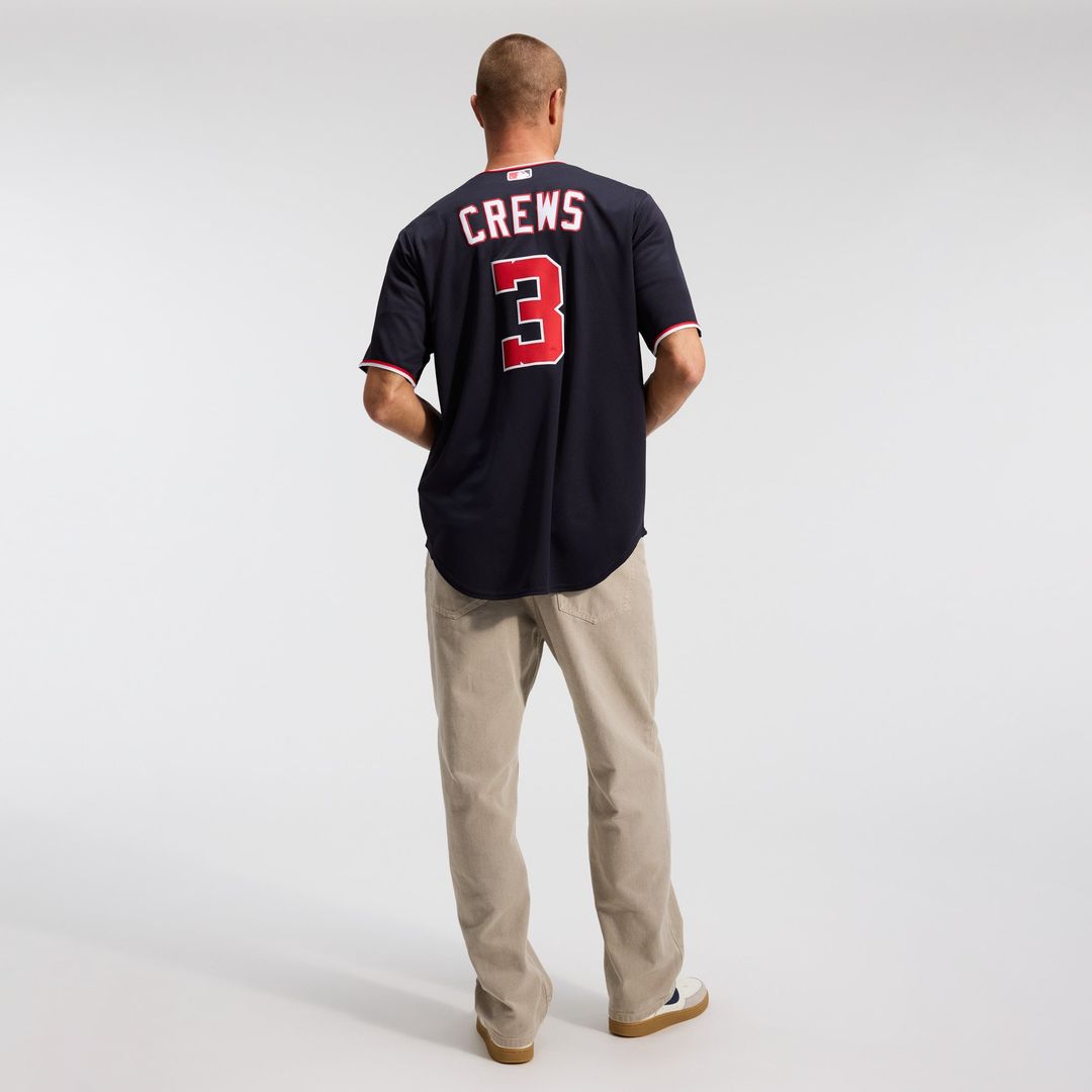 Washington Nationals Dylan Crews White Home Replica Baseball Jersey | MLB Baseball Jersey