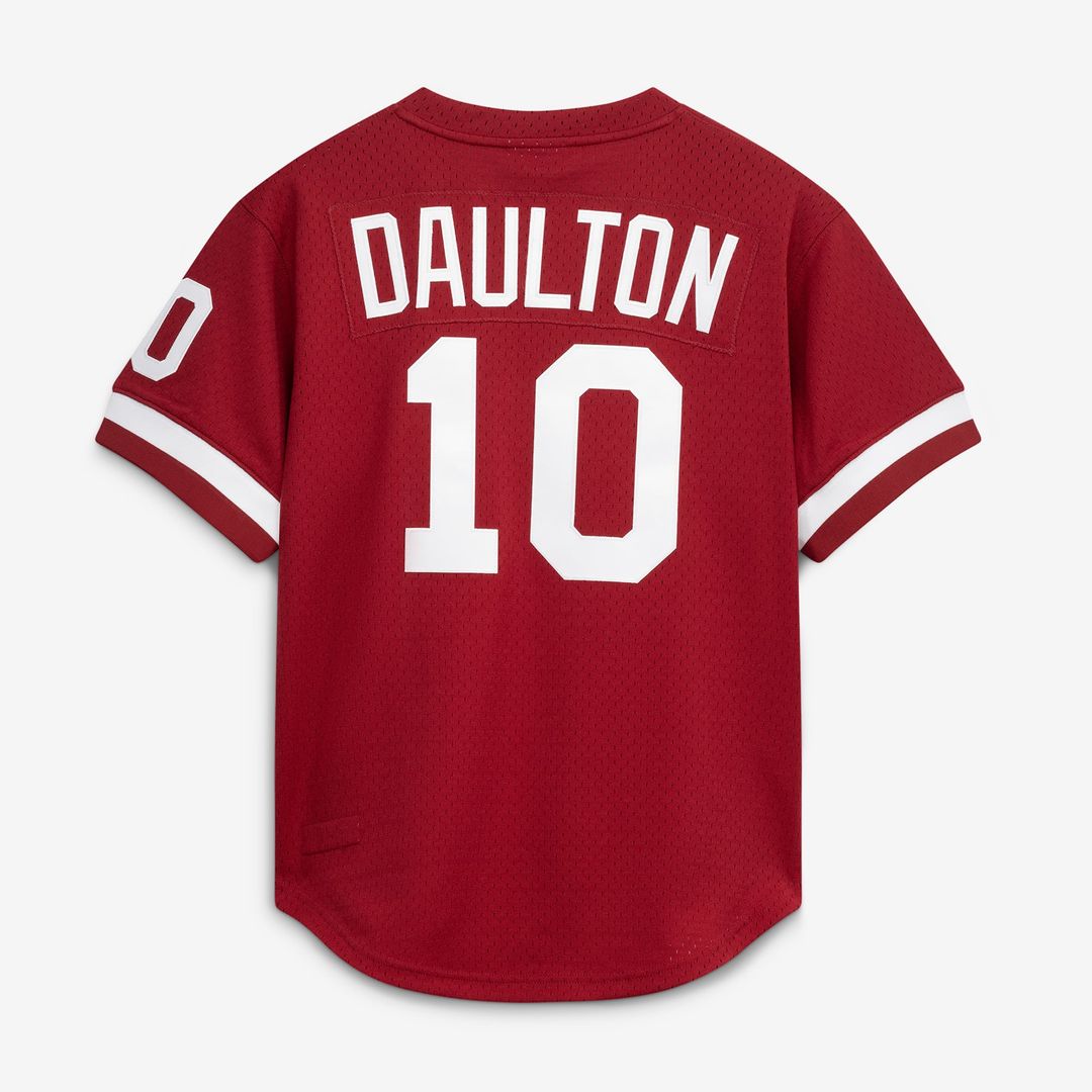 Philadelphia Phillies Darren Daulton Scarlet Authentic Batting Practice Baseball Jersey | MLB Baseball Jersey