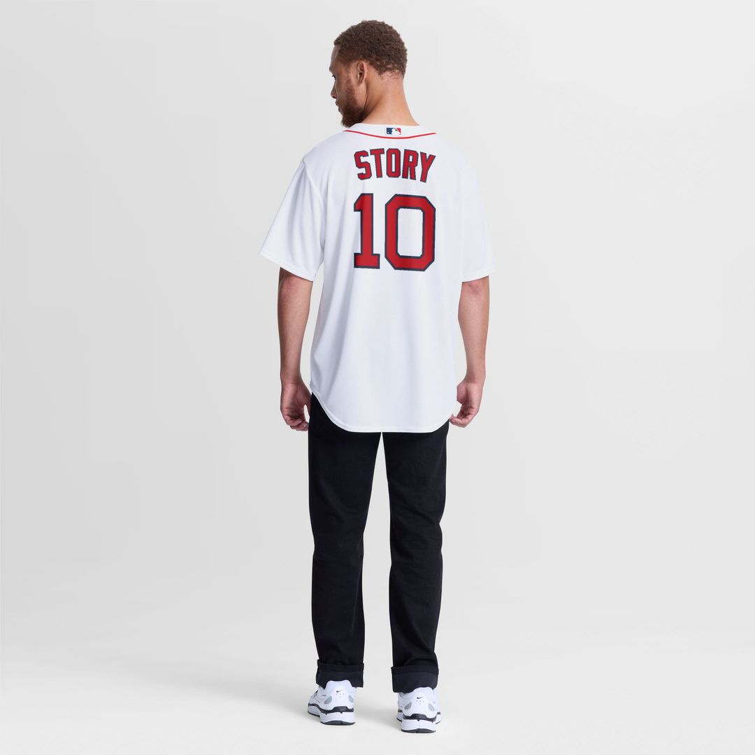 Boston Red Sox Trevor Story White Home Replica Baseball Jersey | MLB Baseball Jersey