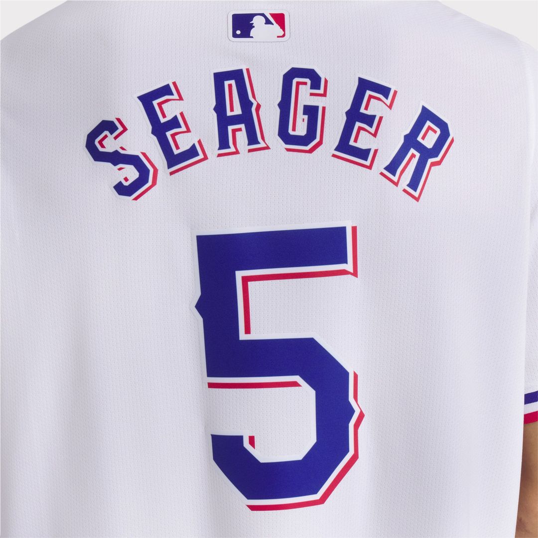 Texas Rangers Corey Seager White Home Limited Baseball Jersey | MLB Baseball Jersey