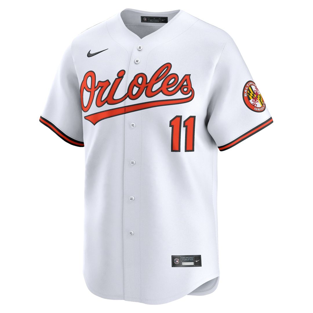 Baltimore Orioles Westburg White Home Limited Baseball Jersey | MLB Baseball Jersey